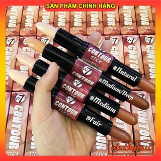 Tạo khối che khuyết điểm dạng thỏi W7 Highlight and Contour Stick 4g trang điểm hoàn hảo