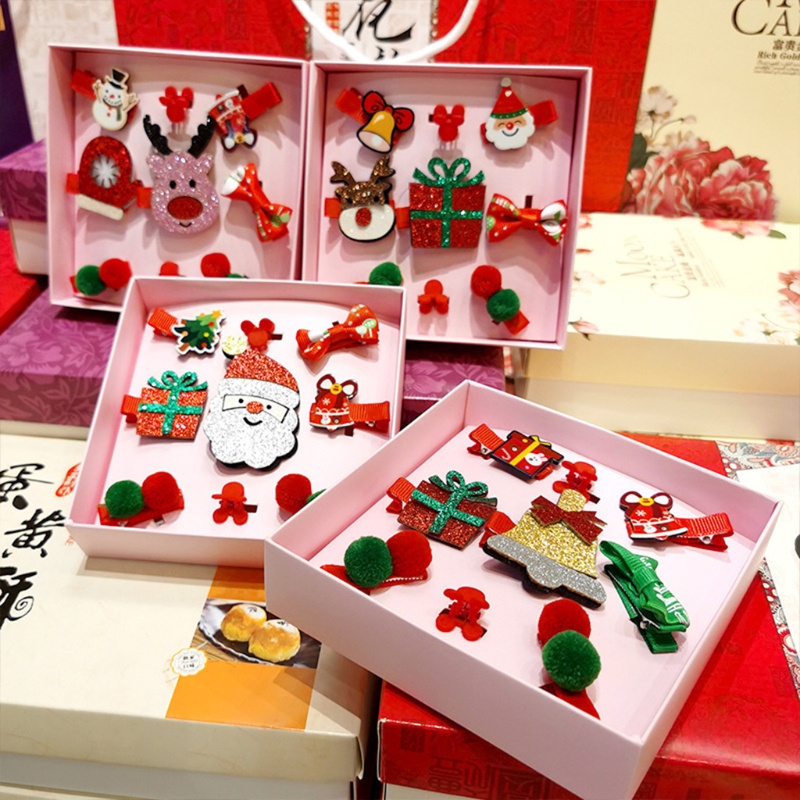 Kẹp Tóc Trang Trí Hình Ông Già Noel