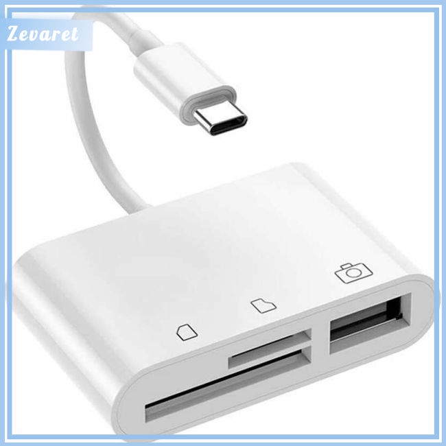 Đầu Đọc Thẻ Nhớ Zevaret Type-c/Android/SD/TF Đa Năng