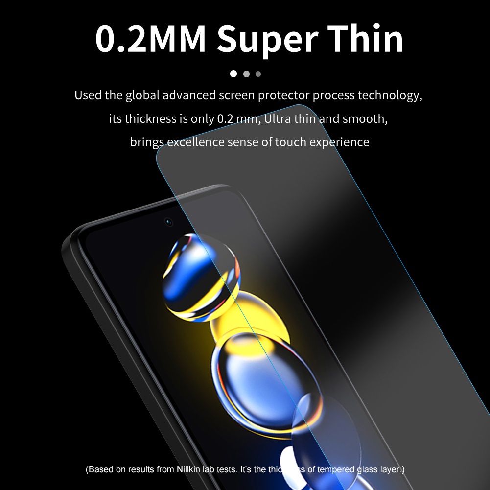Kính cường lực 9H NILLKIN bảo vệ màn hình cho Xiaomi POCO X4 GT 5G