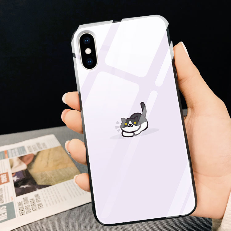 Ốp Chống Bẩn Ip Hình Mèo BRUH CASE Cho Iphone 12Mini/11Pro/Xs/Max/Xr/X/8/7/6/Plus