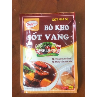 Sốt Vang Bò Kho 80g