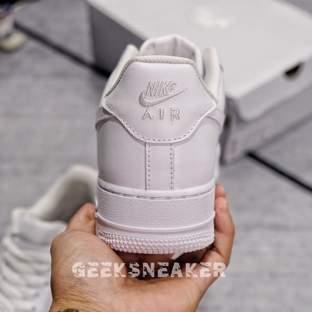 [GeekSneaker] Giày Thể thao cổ thấp - Air Force 1 All White - Phiên bản TC