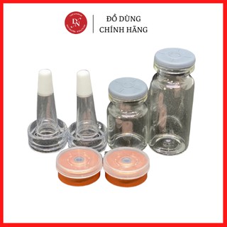 Lọ triết mỹ phẩm 5ml - 10ml màu trắng