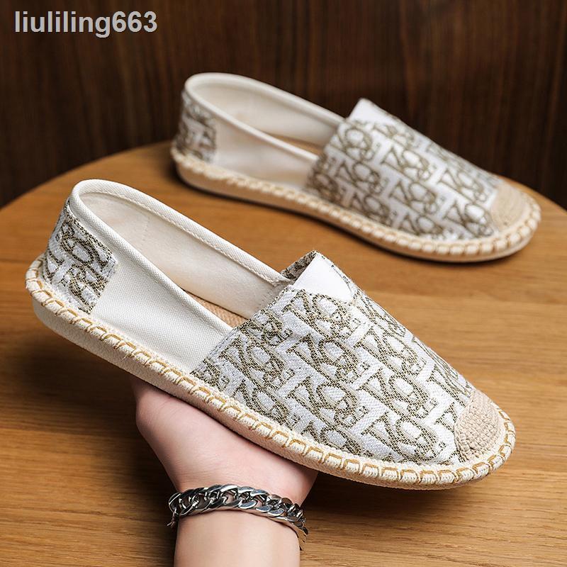 ❂❏♤Giày Lười Vải Canvas Mỏng Thoáng Khí Thời Trang Cao Cấp Cho Nam | BigBuy360 - bigbuy360.vn