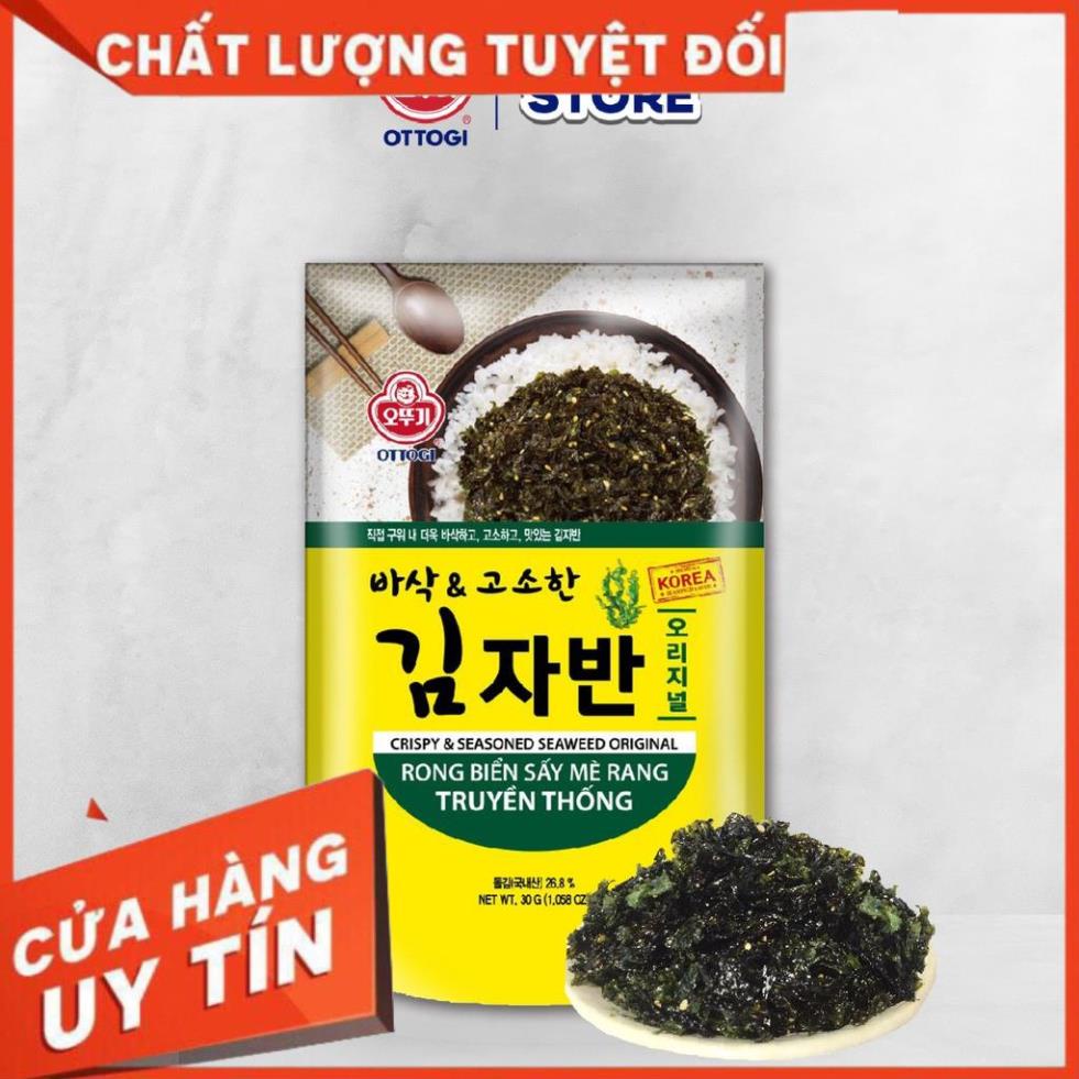 New -  Rong biển sấy mè rang vị truyền thống Ottogi 30g - Siêu hot.