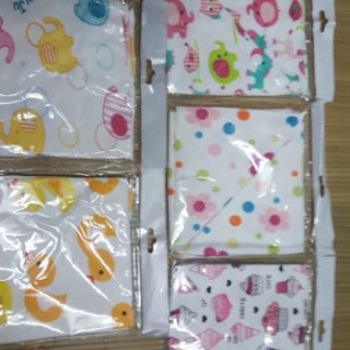 Yếm cotton bấm cúc combo 10 chiếc