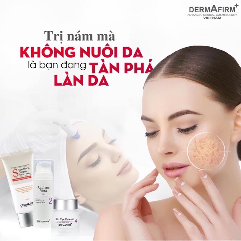 KEM CHỐNG NẮNG SUN BLOCK DERMAFIRM SPF 50+ PA+++