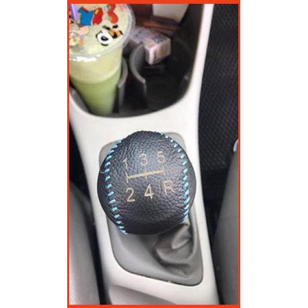 DA BÒ THẬT KHÂU THỦ CÔNG _ BỌC CẦN SỐ + TAY PHANH KIA MORNING SỐ  SÀN  KHẮC SƠ ĐỒ SỐ THEO XE