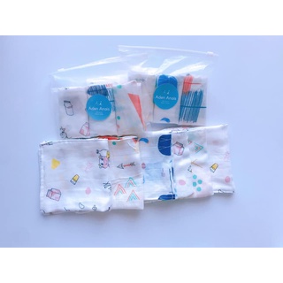 Khăn sữa aden sợi tre 4 lớp 30x30cm hàng đẹp