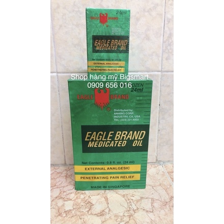 Dầu Xanh Con Ó Mỹ 24ml