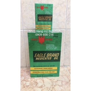 Dầu Xanh Con Ó Mỹ 24ml