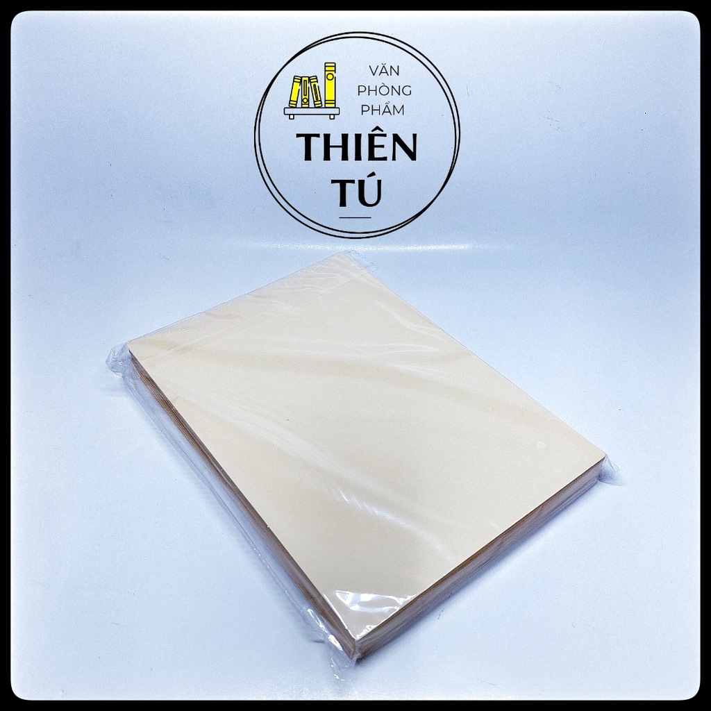 Bìa màu A4 Thái 160gsm, Giấy bìa cứng khổ A4 nhiều màu, Giấy Ford màu cứng dùng đóng bìa sách, làm thiệp trang trí
