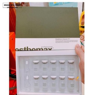 Serum tế bào gốc trắng da glutathione ampoule 551 Esthemax Hàn Quốc .