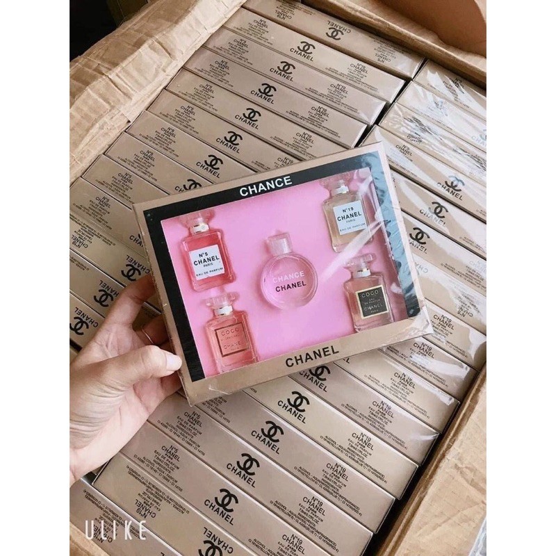Bộ Quà Tặng 5 Chai Nước Hoa Mini CHANEL