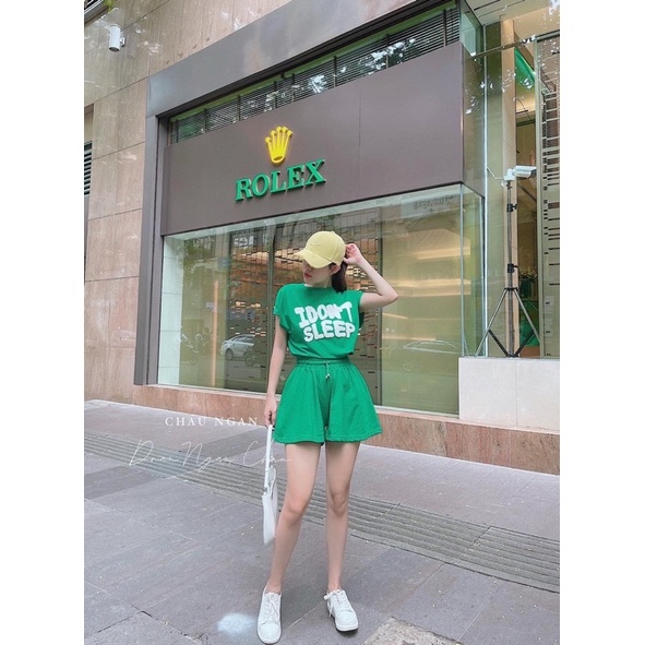 I DONT SLEPP - Set Đùi rộng Giả Váyy | BigBuy360 - bigbuy360.vn