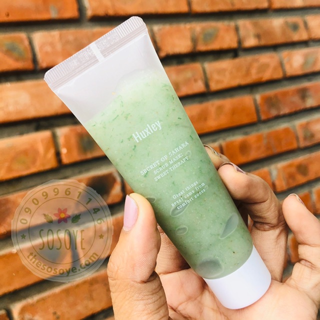 [Best Tẩy Tế Bào Chết Huxley Scrub Mask; Sweet Therapy Mini Size 30gr