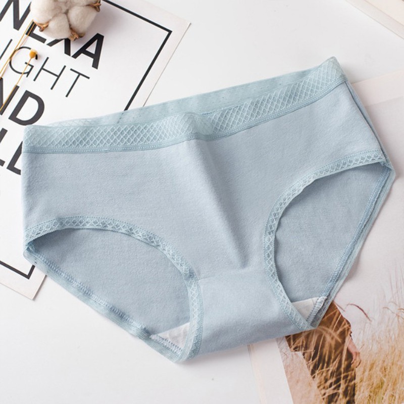 [CÓ SIZE XXL Quần lót cotton viền ren sexy quyến rũ thấm hút mồ hôi QC48 | BigBuy360 - bigbuy360.vn