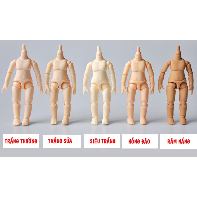 Cơ thể YMY 9,5cm có thể gắn đầu Nendoroid