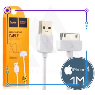 CÁP SẠC HOCO IP4 X1 ,DÙNG CHO IP4 VÀ tablet táo2