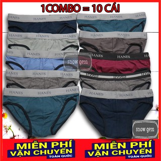 Bộ 10 Quần Lót Nam Thun co giãn cotton cho mọi lứa tuổi