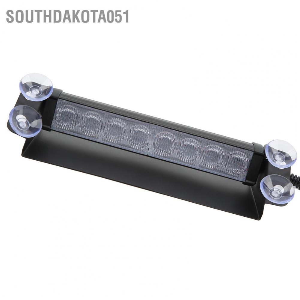 Hàng HOT Đèn flash LED Cảnh báo chiếu sáng nhấp nháy khẩn cấp Màu đỏ và Xanh lam Cho Xe Hơi Xe Tải【Southdakota051】