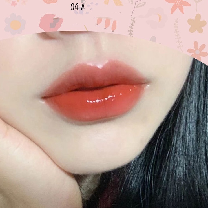 [Hàng mới về]Son Bóng Môi Kakashow Màu Nude Nhạt Mềm Mượt Dưỡng Môi Chống Thấm Nước Hàng Nội Địa Trung