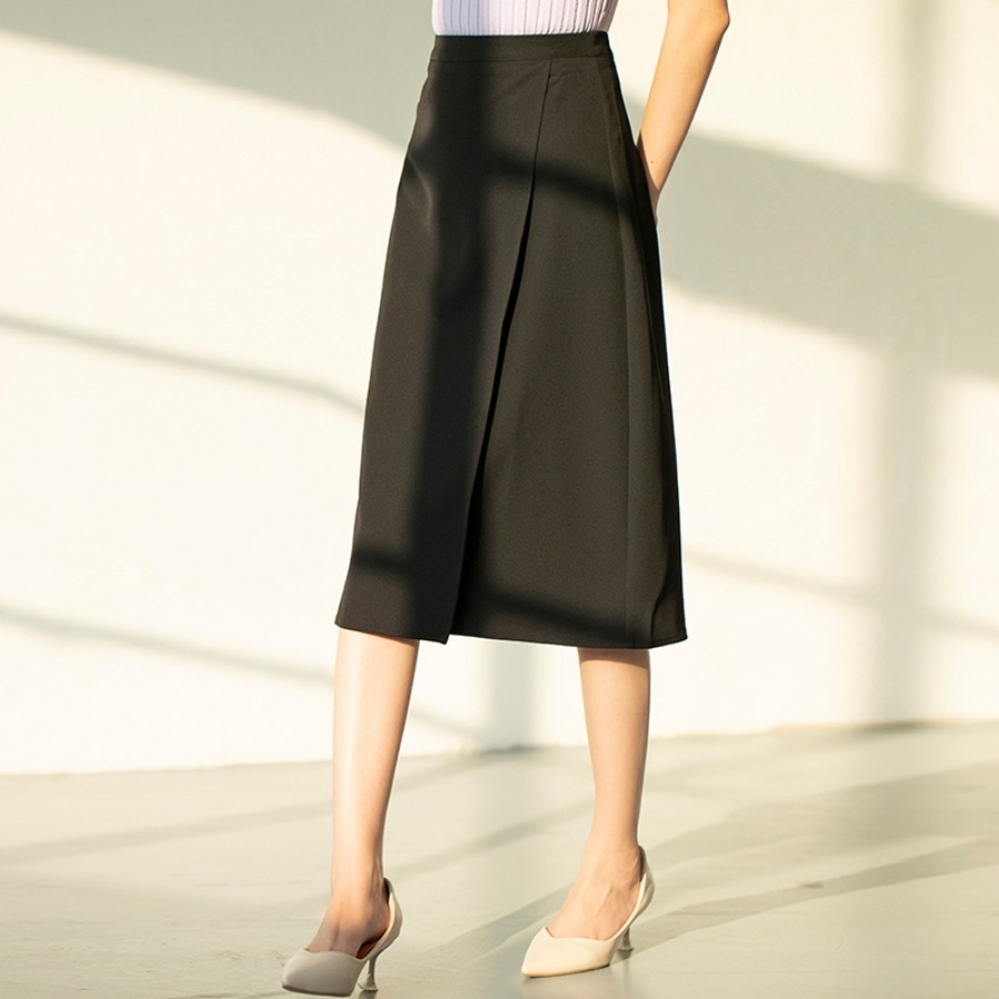 [Mã FAGREAT55 giảm tới 50K đơn 250K] Chân váy công sở mẫu chân váy chữ A có màu đen | BigBuy360 - bigbuy360.vn