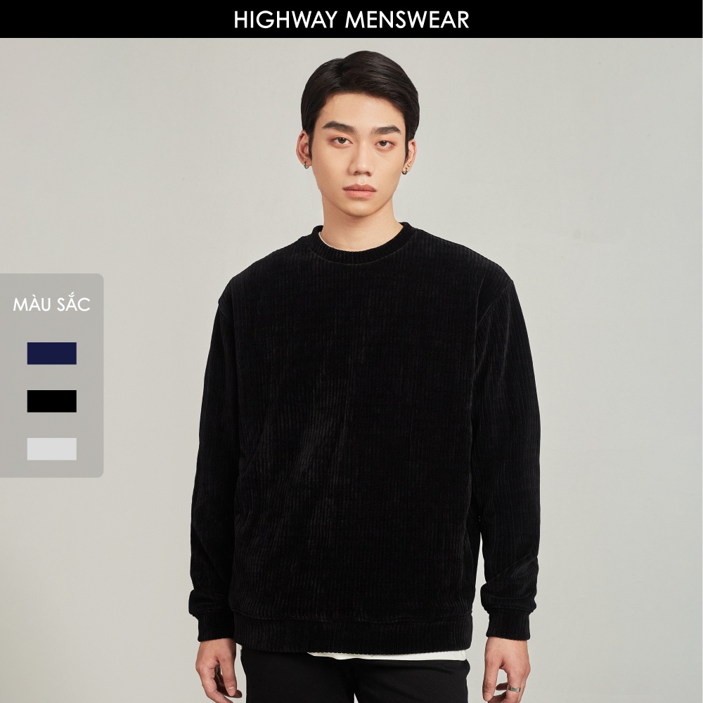 Áo nỉ nhung dày dặn Highway (Menswear) Irwin Knitwear