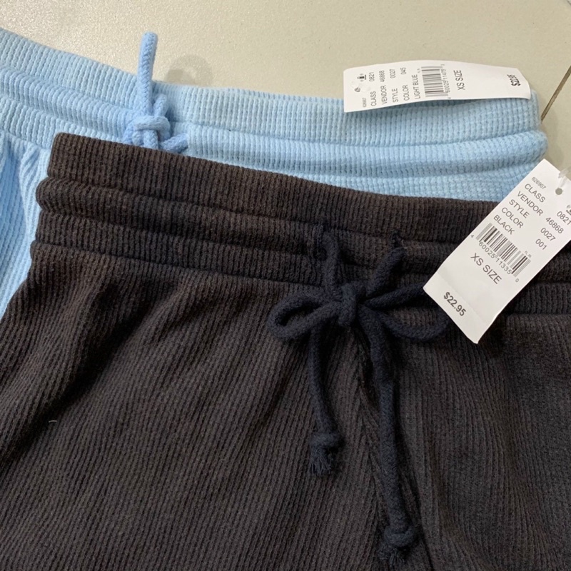 Quần shorts thun gân LAhearts Xuất Xịn