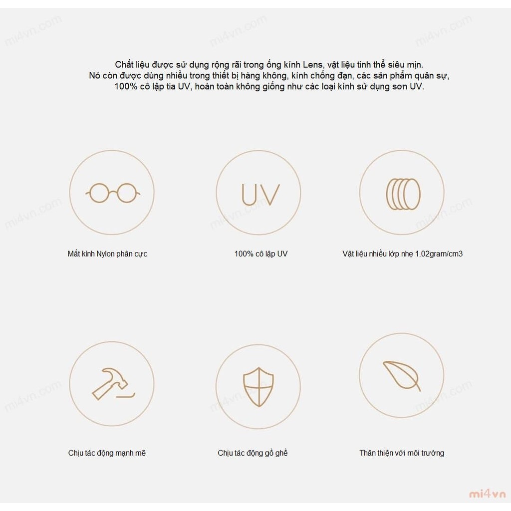 Kính Mát Phân Cực XIAOMI TS - Turok Steinhardt