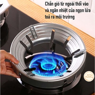 Kiềng chắn gió bếp gas và tiết kiệm gas