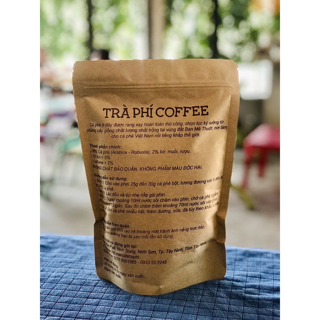 Trà Phí Coffee - Cà phê hạt rang mộc - 100% tự nhiên (500gr) | BigBuy360 - bigbuy360.vn
