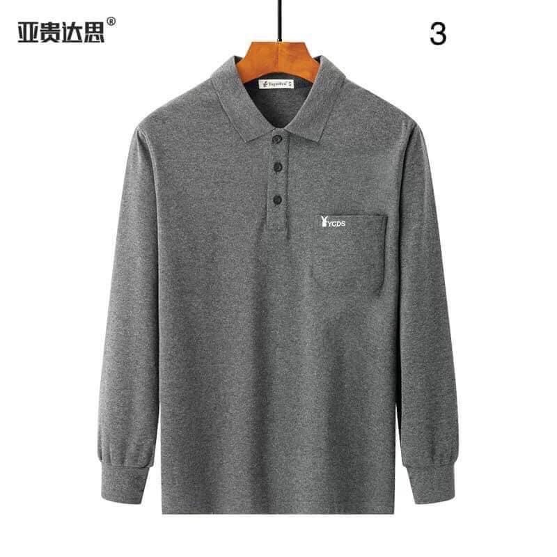Áo nam cổ Polo dài tay