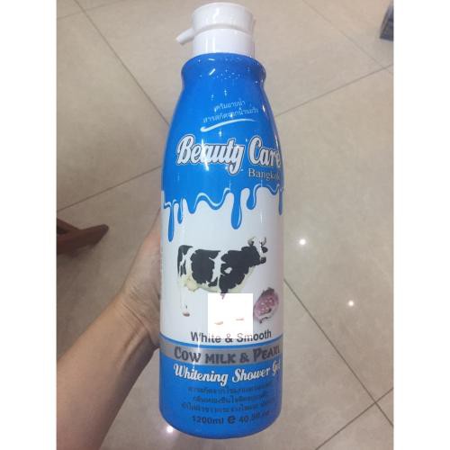 {HANG THÁI }SỮA TẮM TRẮNG DA CON BÒ BEAUTY CARE 1200ML Thailand