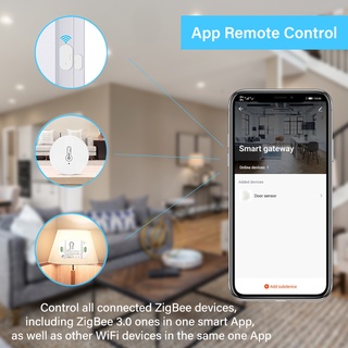 Hàng có sẵn Tuya Zigbee Bridge Smart Home Zigbee Gateway Hub elle