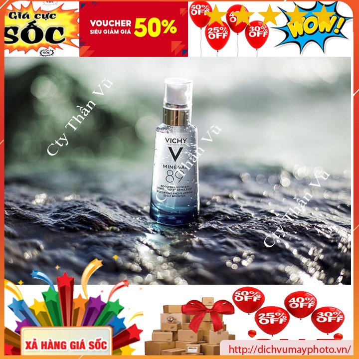Serum khoáng Vichy Mineral 89 phục hồi chuyên sâu dung tích 50ml cấp ẩm kholinhkien
