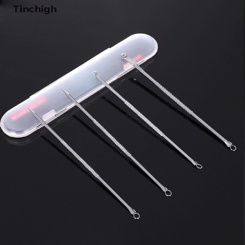Set 4 Dụng Cụ Lột Mụn Đầu Đen Tiện Lợi Chất Lượng Cao