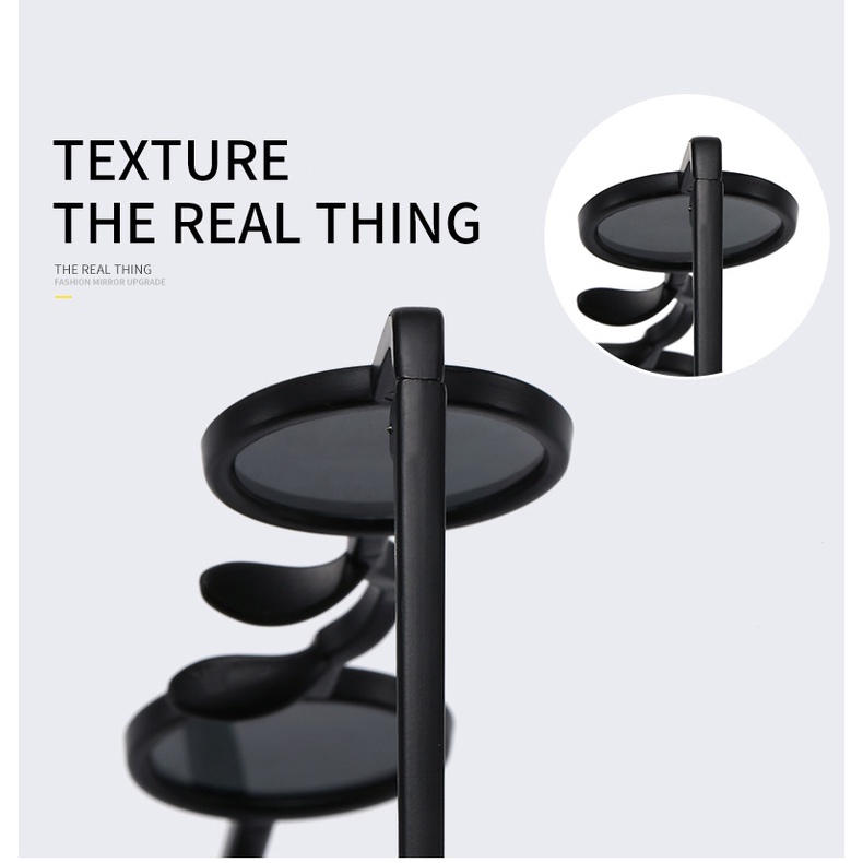 Kính mát gọng tròn thời trang cổ điển độc đáo