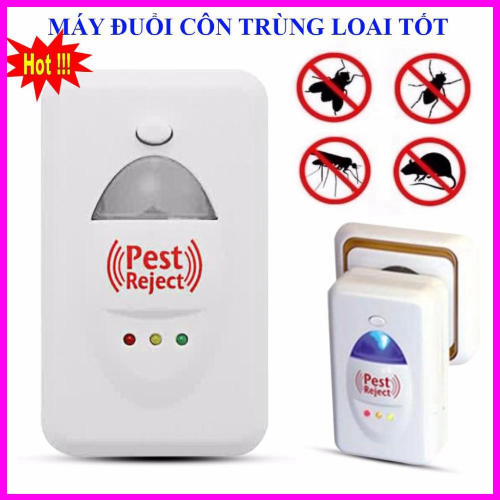 [BÁN CHẠY] Thiết Bị Xua Đuổi Côn Trùng Pest Rejeck _(CÓ BẢO HÀNH)