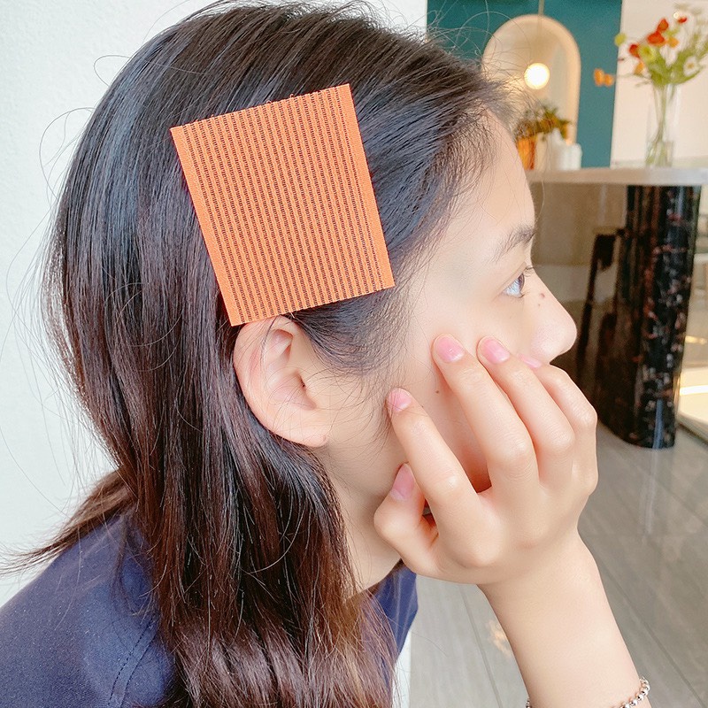 Set 2 Miếng Dán Giữ Tóc Thiết Kế Phong Cách Hàn Quốc Đa Năng Tiện Lợi V5