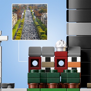 Bộ lắp ráp LEGO ARCHITECTURE -Thành Phố Paris 21044