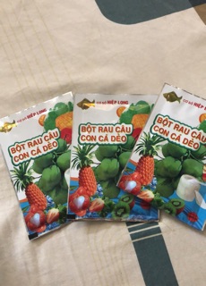 Bột gói rau câu con cá dẻo 12gr