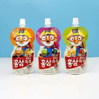 HỒNG SÂM HOA QUẢ PALDO PORORO NỘI ĐỊA HÀN QUỐC 1 TÚI 100ML