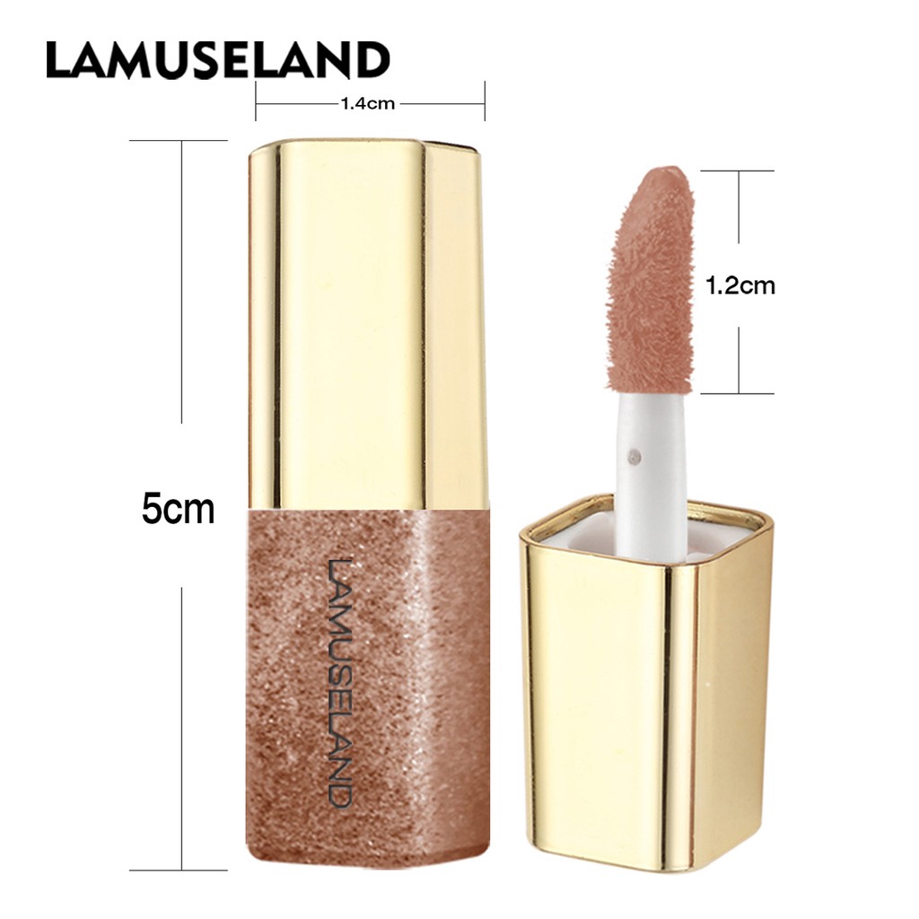 Phấn mắt lamuseland dạng lỏng 8 màu sắc lấp lánh 3.5g la4004 - ảnh sản phẩm 9