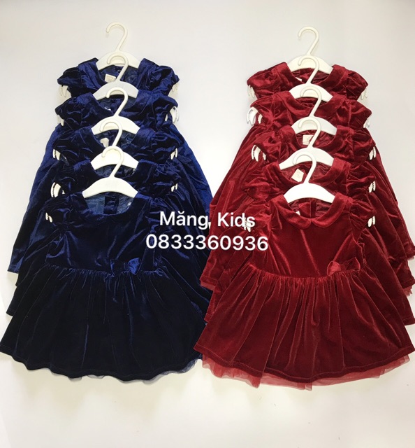 Váy dạ tiệc nhung xanh