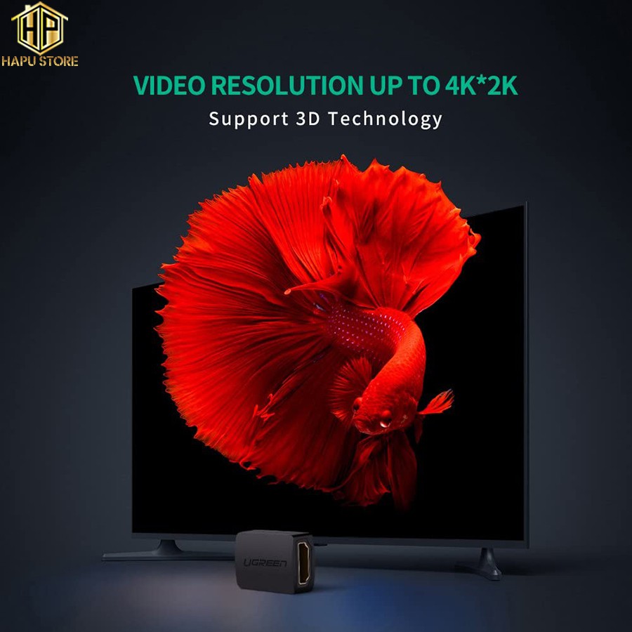 Đầu nối HDMI âm - âm Ugreen 20107 chính hãng - Hapustore