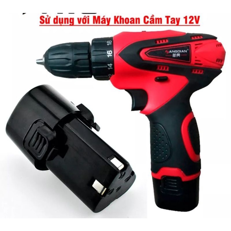 khối pin 12v, khối pin tam giác