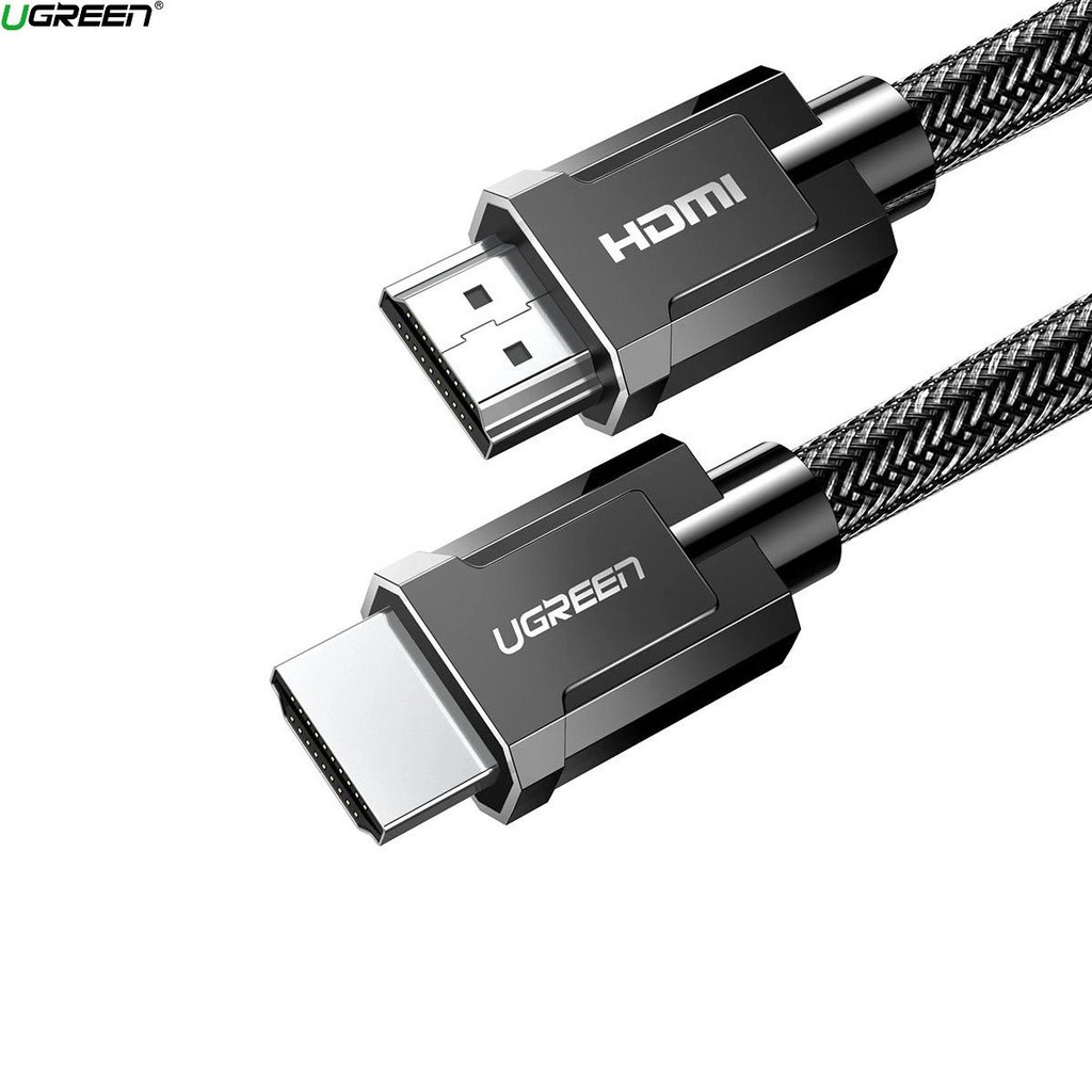 Ugreen 70319 1M Cáp HDMI 2.1 8K 60Hz 4K 120hz Cao Cấp màu đen HD135