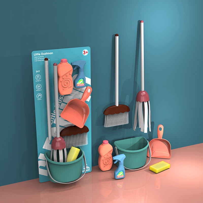 Bộ Dụng Cụ Vệ Sinh Nội Thất Cho Bé Trai Bé Gái Se